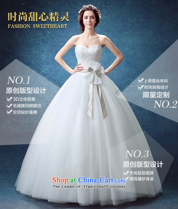 Yong-yeon and wedding dresses 2015 new bride stylish anointed chest lace align to smearing minimalist Korean autumn and winter will not size white returning picture, prices, brand platters! The elections are supplied in the national character of distribution, so action, buy now enjoy more preferential! As soon as possible.