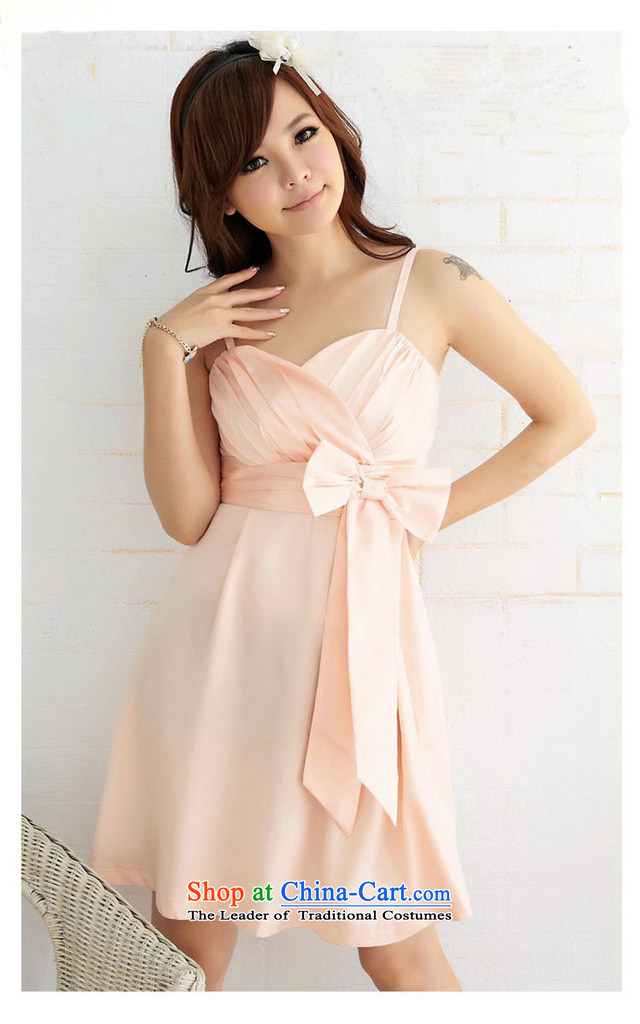 Of the 2015 Korean glued to the new women's Short, sister party bridesmaid to preside over a Bow Tie Straps Top Loin of sweet evening dress small dress skirt 3942nd black are code pictures, prices, brand platters! The elections are supplied in the national character of distribution, so action, buy now enjoy more preferential! As soon as possible.