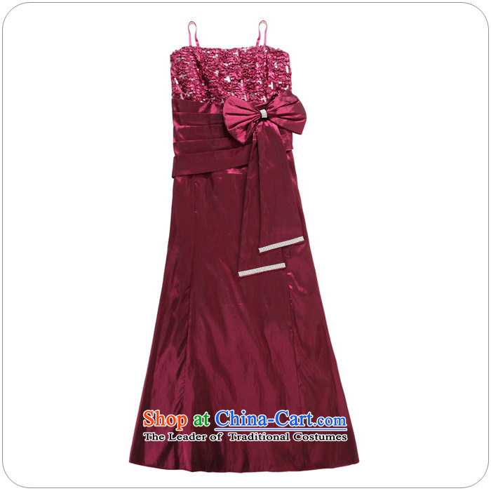 Of the 2015 Korean glued to the new women's long banquet hosted bows and well refined elegant lace water drilling bow tie dress skirt 3948 Sau San purple are code picture, prices, brand platters! The elections are supplied in the national character of distribution, so action, buy now enjoy more preferential! As soon as possible.