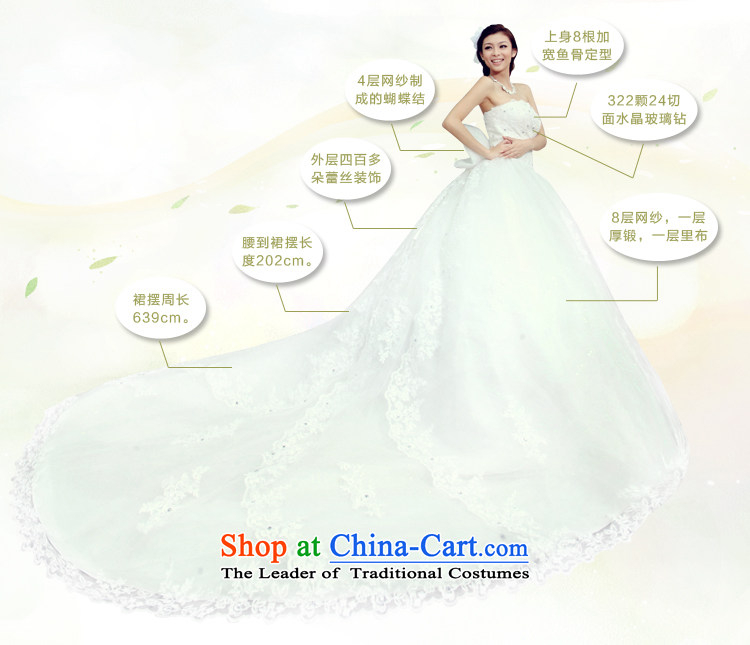 A wedding new Korean Princess Mary Magdalene chest sweet Deluxe Big tail 735 wedding photo L, prices, brand platters! The elections are supplied in the national character of distribution, so action, buy now enjoy more preferential! As soon as possible.