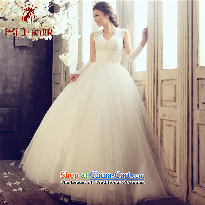 A Bride Korean bridal suite noble to align the princess wedding shoulders bon bon wedding 864 M