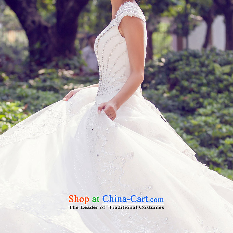 A bride wedding dresses shoulders wedding canopy ponzi to Princess wedding new 893 M, a bride shopping on the Internet has been pressed.