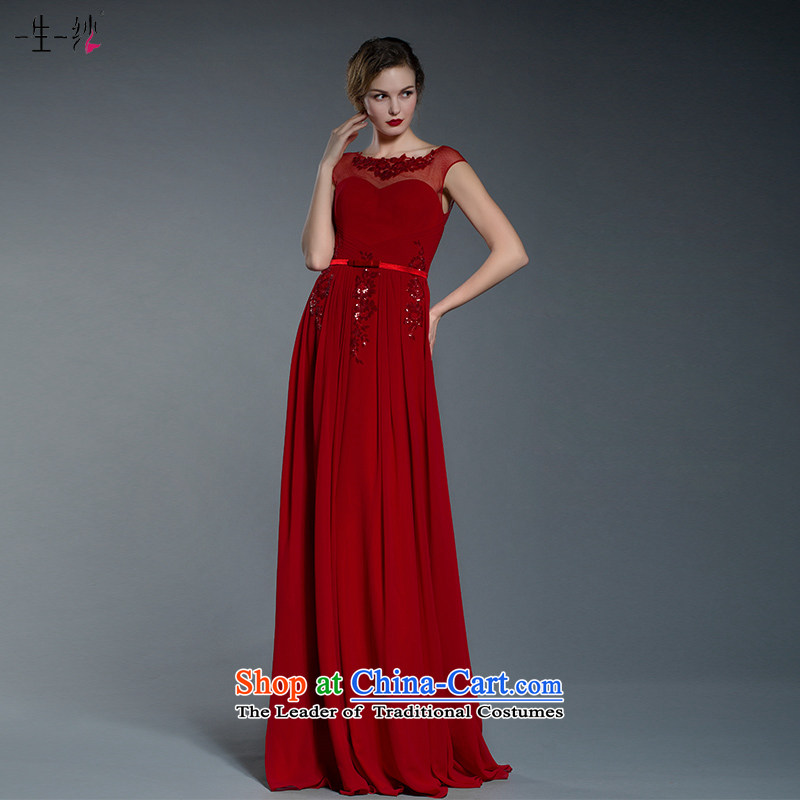 A lifetime of wedding dresses 2015 new bride red dress gliding sexy bows ball dress 402401352 30 day red 155_80A pre-sale