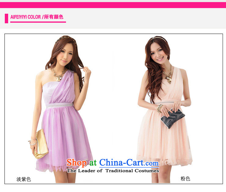 Of the glued to the shoulder of yarn Foutune of small Korean dress 2015 new women's short of marriage banquet hosted bridesmaid lace evening dress skirt 3,776 light purple are code picture, prices, brand platters! The elections are supplied in the national character of distribution, so action, buy now enjoy more preferential! As soon as possible.