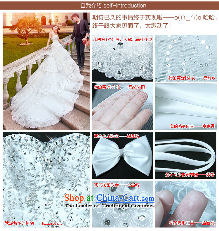 A bride Han version of large tail wedding sweet wedding princess deluxe wedding new A955 M picture, prices, brand platters! The elections are supplied in the national character of distribution, so action, buy now enjoy more preferential! As soon as possible.