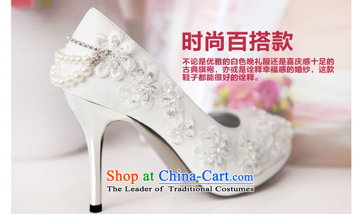 A Bride Korean high-heel shoes 2015 new marriage was married women shoes shoes bride shoes 089 37 pictures, prices, brand platters! The elections are supplied in the national character of distribution, so action, buy now enjoy more preferential! As soon as possible.