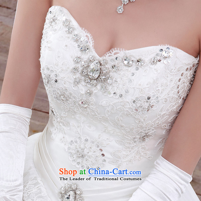 Name the new bride door wipe Korean won a large chest princess tail wedding 811 tail standard), a bride shopping on the Internet has been pressed.