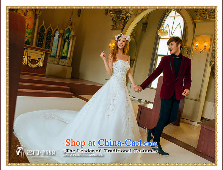 A bride wedding dresses Korean sweet princess wedding new deluxe long tail wedding 913 S picture, prices, brand platters! The elections are supplied in the national character of distribution, so action, buy now enjoy more preferential! As soon as possible.