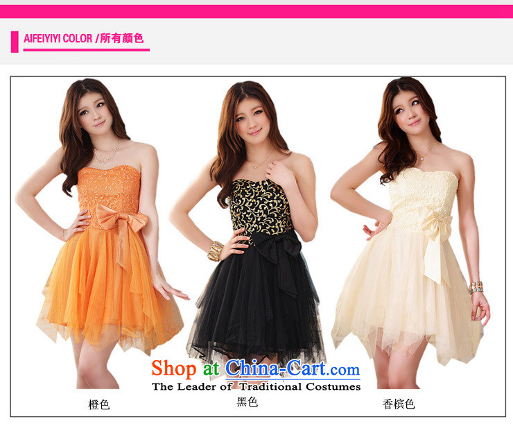 The Eiffel Tower is not glued to the rules and chest evening dresses 2015 Korean new women's short of marriage banquet bridesmaid bride bow tie ironing skirts 4310 Black are code picture, prices, brand platters! The elections are supplied in the national character of distribution, so action, buy now enjoy more preferential! As soon as possible.