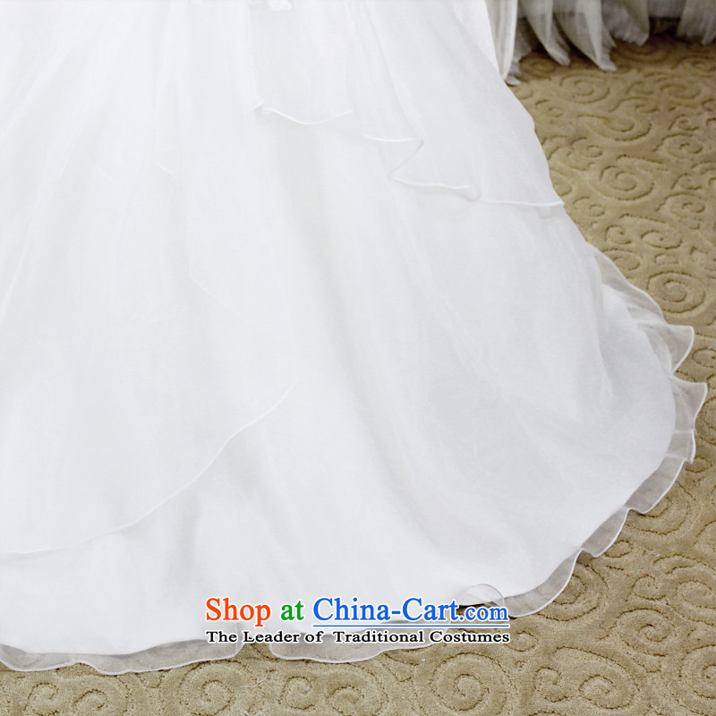 Full Chamber /MTF Fong made fashionable Korean word princess shoulder wedding dresses H996 new land align tailored, full Chamber Fong shopping on the Internet has been pressed.