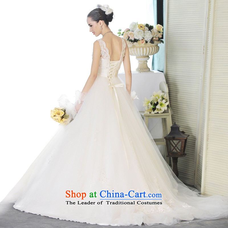 Full Chamber Fong custom diamond jewelry Korean long tail wedding dresses 2015 new S1260 tail 165-L, 100cm full Chamber Fong shopping on the Internet has been pressed.