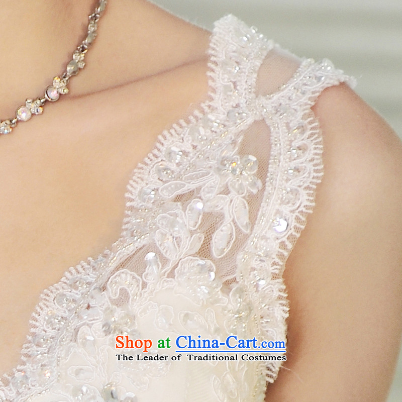 Full Chamber Fong custom diamond jewelry Korean long tail wedding dresses 2015 new S1260 tail 165-L, 100cm full Chamber Fong shopping on the Internet has been pressed.