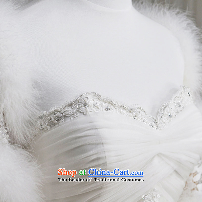Full Chamber /MTF Fong Korean anointed chest elegant lace tail wedding dresses 2015 new TENDER GOVT. tail 50cm tailored, full Chamber Fong shopping on the Internet has been pressed.