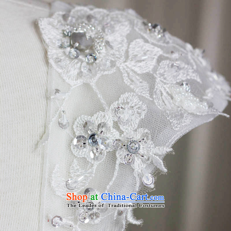 Mtfs9099 lace crystal package and chest with shoulder-Korean noble Deluxe Big tail wedding tail 60cm 173-S, full Chamber Fong shopping on the Internet has been pressed.