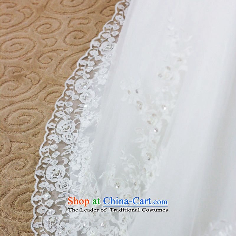 Mtfs9099 lace crystal package and chest with shoulder-Korean noble Deluxe Big tail wedding tail 60cm 173-S, full Chamber Fong shopping on the Internet has been pressed.