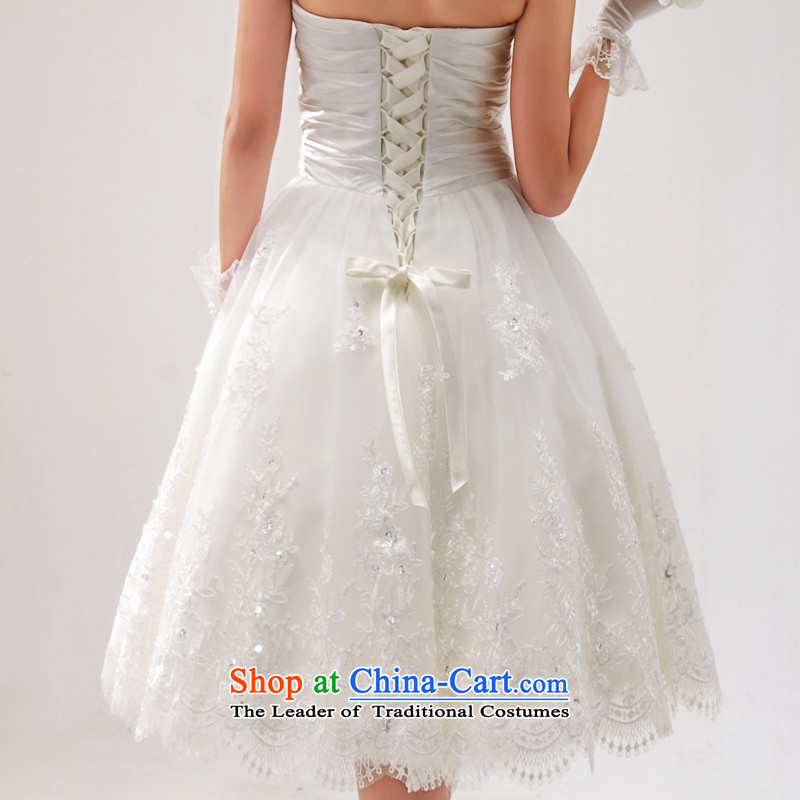 2015 new full Chamber /MTF Fong Korean short of Princess bon bon skirts and chest lace wedding dresses S623 ivory tailored, full Chamber Fong shopping on the Internet has been pressed.