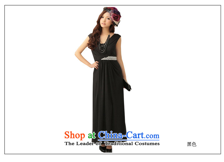 Of the 2015 Korean glued to the new Women's Long Marriage banquet hosted long staples pearl vest milk silk high-end of the Sau San dress dresses 4430 Black M picture, prices, brand platters! The elections are supplied in the national character of distribution, so action, buy now enjoy more preferential! As soon as possible.