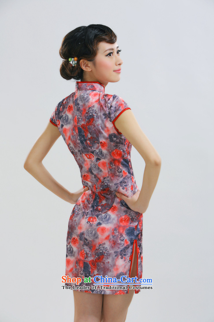 The former Yugoslavia Li aware of Chinese New Year 2015 cheongsam dress stylish improved daily saika cheongsam dress QR009 pink L picture, prices, brand platters! The elections are supplied in the national character of distribution, so action, buy now enjoy more preferential! As soon as possible.