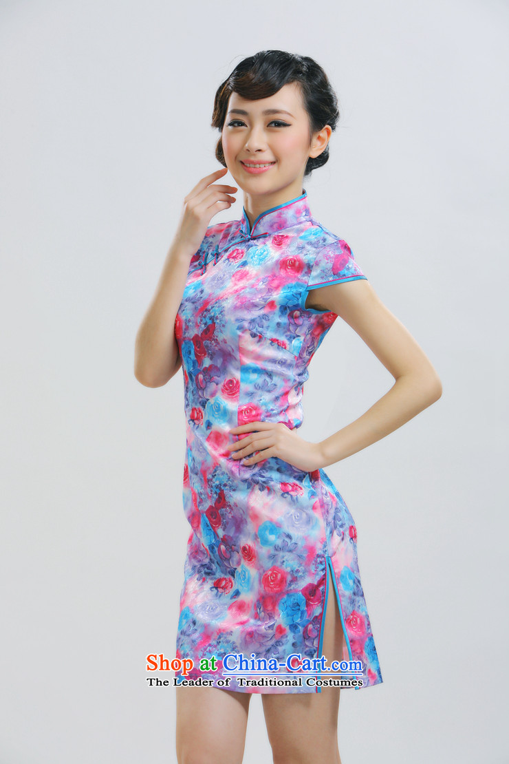 The former Yugoslavia Li aware of Chinese New Year 2015 cheongsam dress stylish improved daily saika cheongsam dress QR009 pink L picture, prices, brand platters! The elections are supplied in the national character of distribution, so action, buy now enjoy more preferential! As soon as possible.