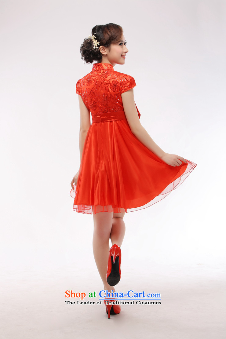 The 2014 summer short of pregnant women new bride with bows qipao gown slimming wedding dress red QT15-1 know Li Red XXL picture, prices, brand platters! The elections are supplied in the national character of distribution, so action, buy now enjoy more preferential! As soon as possible.