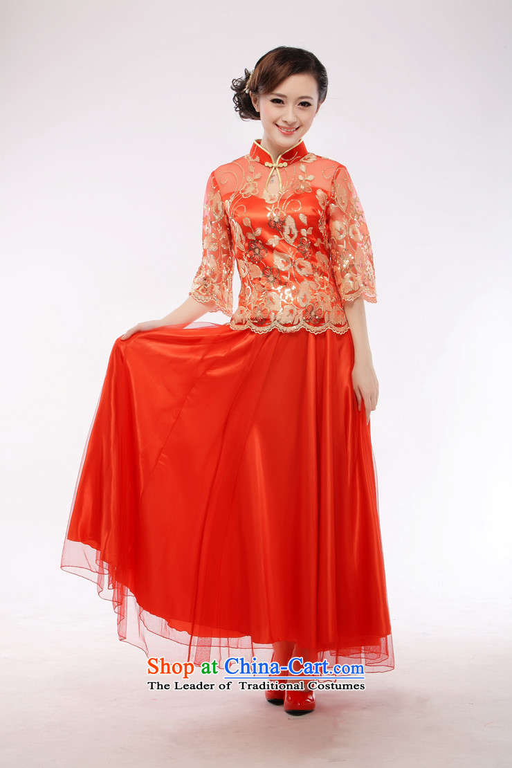 The former Yugoslavia Li know new 2014 marriages red dress cheongsam dress stylish bows QB8007/(12-31 improvement) RED M picture, prices, brand platters! The elections are supplied in the national character of distribution, so action, buy now enjoy more preferential! As soon as possible.