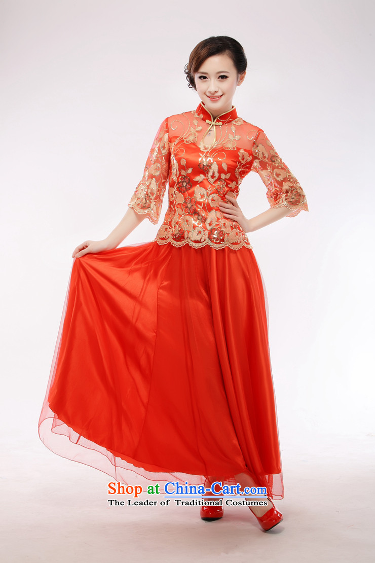 The former Yugoslavia Li know new 2014 marriages red dress cheongsam dress stylish bows QB8007/(12-31 improvement) RED M picture, prices, brand platters! The elections are supplied in the national character of distribution, so action, buy now enjoy more preferential! As soon as possible.
