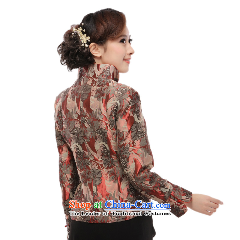 The former Yugoslavia (2014- aware new li of the elderly in the Tang dynasty, Ms. clothing mother coat jacket QR52 figure M fiber (Q.LIZHI Li shopping on the Internet has been pressed.)