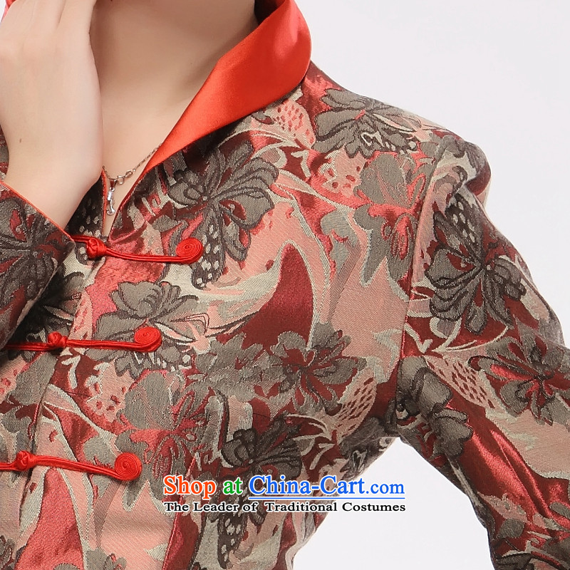 The former Yugoslavia (2014- aware new li of the elderly in the Tang dynasty, Ms. clothing mother coat jacket QR52 figure M fiber (Q.LIZHI Li shopping on the Internet has been pressed.)