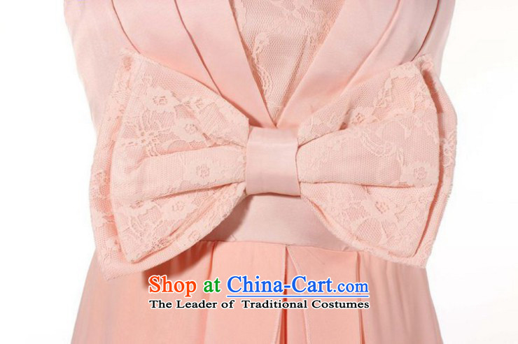 Of the glued to the long Bow Ties With chest evening dresses 2015 Korean new women's banquet bows moderator small dress dresses 4,442 orange pink are code picture, prices, brand platters! The elections are supplied in the national character of distribution, so action, buy now enjoy more preferential! As soon as possible.