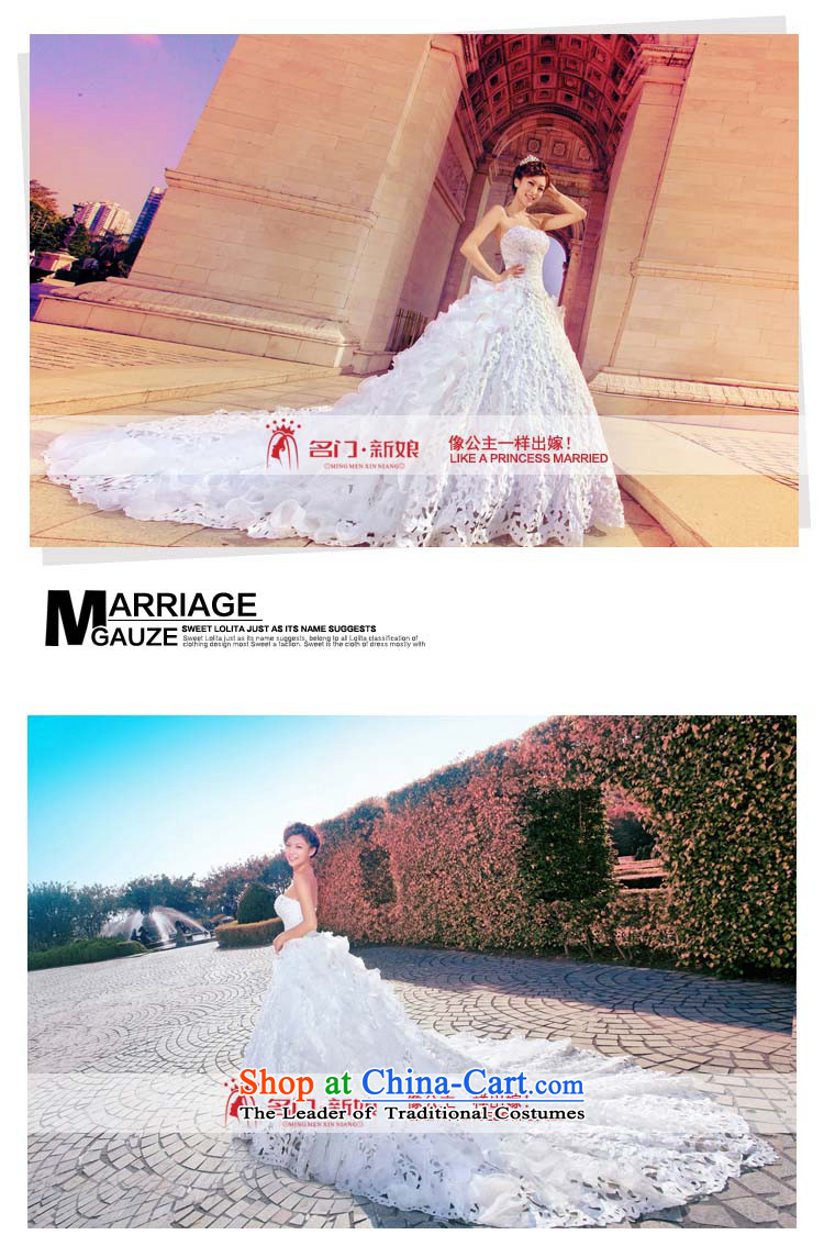 A bride wedding dress exquisite embroidery Deluxe Big tail wedding sweet princess wedding A986 M picture, prices, brand platters! The elections are supplied in the national character of distribution, so action, buy now enjoy more preferential! As soon as possible.