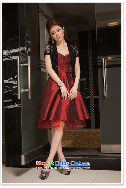 Of the 2015 Korean glued to the new women's short of marriage, large video thin stylish gentlewoman Foutune of bows small evening dresses dresses 3296 purple XL Photo, prices, brand platters! The elections are supplied in the national character of distribution, so action, buy now enjoy more preferential! As soon as possible.