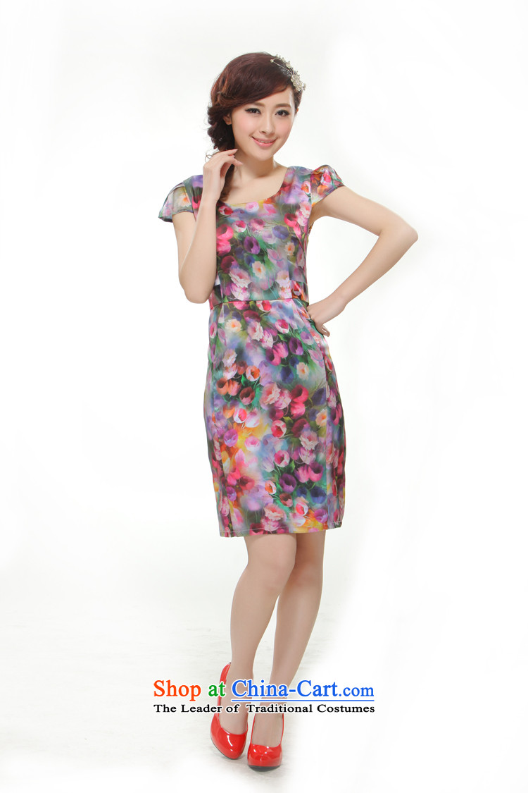 The former Yugoslavia Li know women's new 2015 short, floral cheongsam dress retro style QR510 improved SAIKA XL Photo, prices, brand platters! The elections are supplied in the national character of distribution, so action, buy now enjoy more preferential! As soon as possible.
