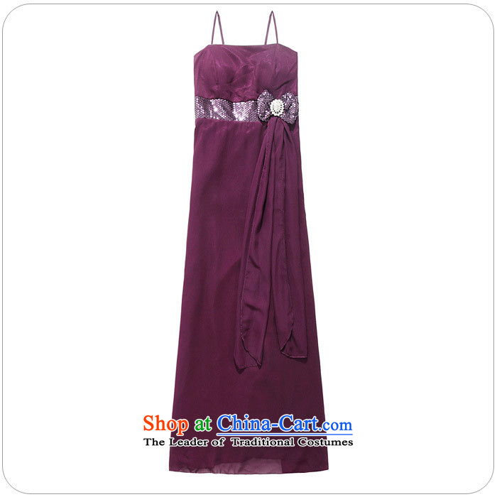 Large glued to the Eiffel long lifting strap around his waist high chiffon dress skirt 2015 annual meeting of the Korean version of the Banquet moderator show video on thin drill dresses 444 PURPLE XXXL picture, prices, brand platters! The elections are supplied in the national character of distribution, so action, buy now enjoy more preferential! As soon as possible.