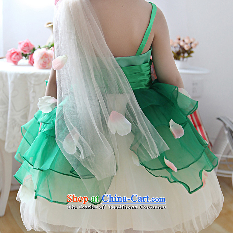 Children's wear dresses guijin Keun-shared child will dance to the princess sleeveless t32 are reset. Green 6 code skirt from Suzhou shipment, shared Keun (guijin) , , , shopping on the Internet