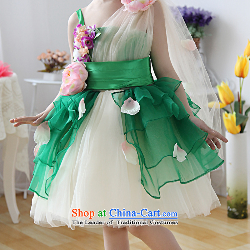 Children's wear dresses guijin Keun-shared child will dance to the princess sleeveless t32 are reset. Green 6 code skirt from Suzhou shipment, shared Keun (guijin) , , , shopping on the Internet