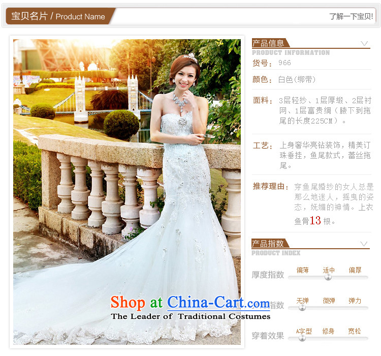A bride wedding dresses new 2015 tail princess wedding Korean sweet crowsfoot A966 wedding pictures, prices, M brand platters! The elections are supplied in the national character of distribution, so action, buy now enjoy more preferential! As soon as possible.