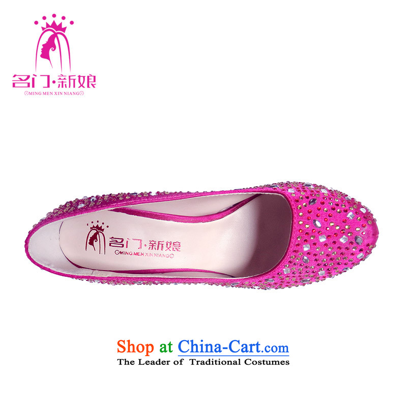 A bride Han high heel version of Red Shoes 2015 new marriage first marriage shoes bride shoes 87 37, a bride shopping on the Internet has been pressed.