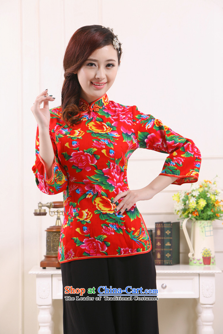 Summer 2015 Ms. new working dress retro improved stylish teahouse short piece 3 color in the former Yugoslavia understand QW-111 Li blue XXL picture, prices, brand platters! The elections are supplied in the national character of distribution, so action, buy now enjoy more preferential! As soon as possible.