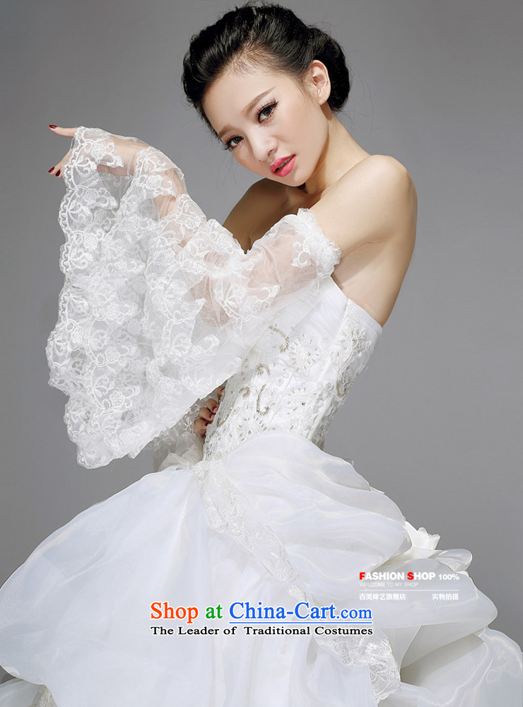 Beijing No. year wedding dresses Kyrgyz-american married new anointed arts 2015 Chest Korean skirt tail HS615 Princess Bride wedding white picture, prices, XXXL brand platters! The elections are supplied in the national character of distribution, so action, buy now enjoy more preferential! As soon as possible.