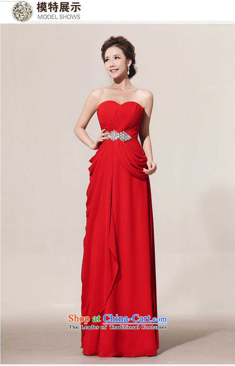 Wipe the chest guijin Keun-Shared Flash drill length) red bride wedding dress lf108 large red L code from Suzhou shipment picture, prices, brand platters! The elections are supplied in the national character of distribution, so action, buy now enjoy more preferential! As soon as possible.