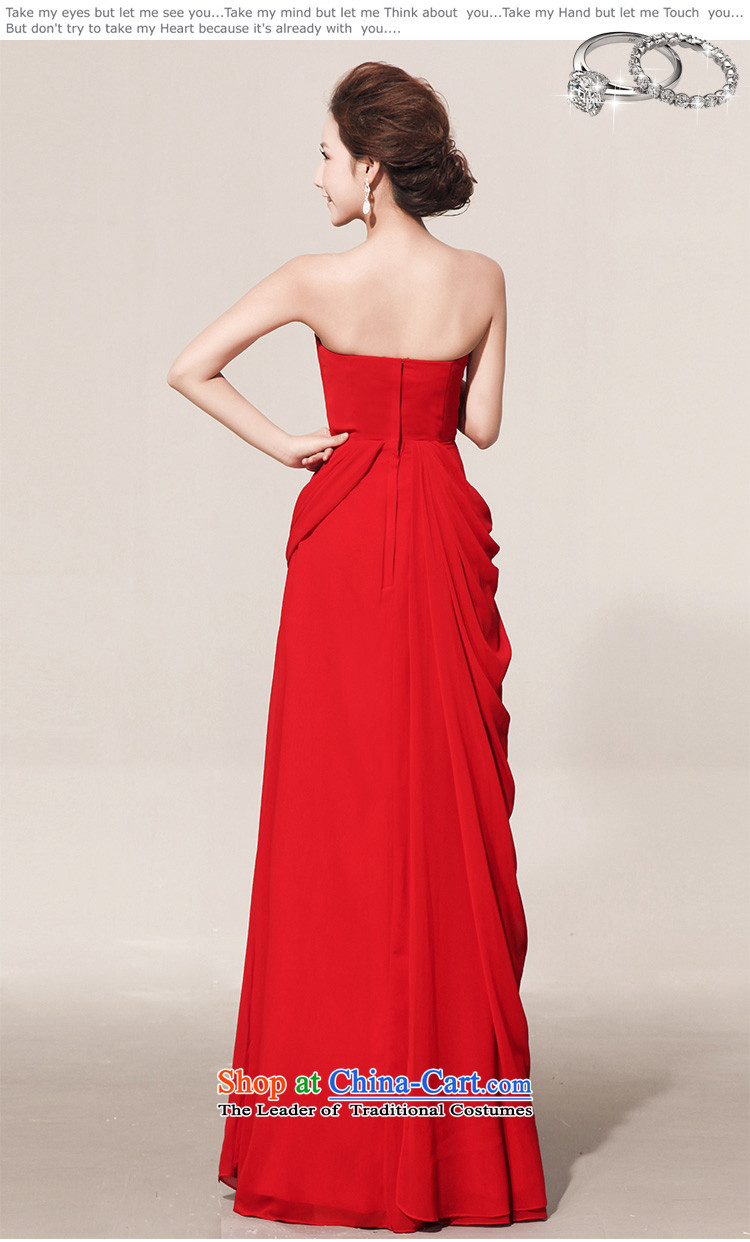 Wipe the chest guijin Keun-Shared Flash drill length) red bride wedding dress lf108 large red L code from Suzhou shipment picture, prices, brand platters! The elections are supplied in the national character of distribution, so action, buy now enjoy more preferential! As soon as possible.