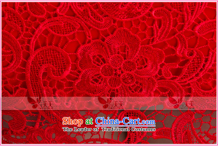 Mrs Alexa Lam Roundup 2013 new marriage cheongsam dress red summer short of stylish lace dress retro bride wedding services 16551 bows RED M picture, prices, brand platters! The elections are supplied in the national character of distribution, so action, buy now enjoy more preferential! As soon as possible.