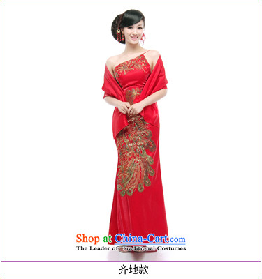 Mrs Alexa Lam roundup satin red tail dress embroidery Phoenix Chinese qipao Beveled Shoulder the Sau San improved marriages bows to align the service 09652 RED M picture, prices, brand platters! The elections are supplied in the national character of distribution, so action, buy now enjoy more preferential! As soon as possible.