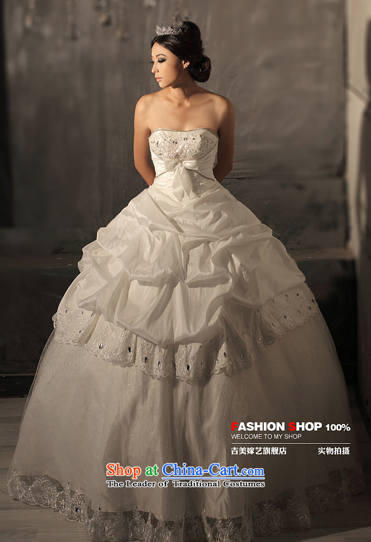 Beijing No. year wedding dresses Kyrgyz-american married arts 2012 new anointed chest Korean skirt HS538 to align the Princess Bride wedding ivory M picture, prices, brand platters! The elections are supplied in the national character of distribution, so action, buy now enjoy more preferential! As soon as possible.