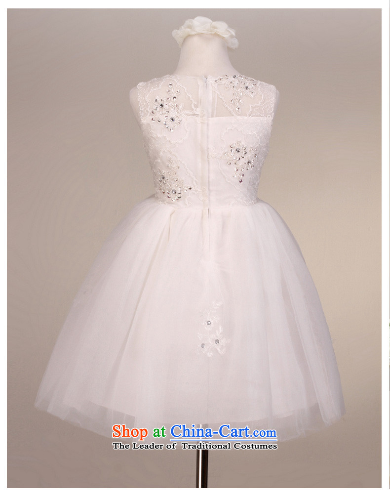  High-end mslover lace sleeveless skirt girls princess skirt children dance performances to dress wedding dress Flower Girls dress of rice white 12 code (3-7 day shipping) scheduled picture, prices, brand platters! The elections are supplied in the national character of distribution, so action, buy now enjoy more preferential! As soon as possible.