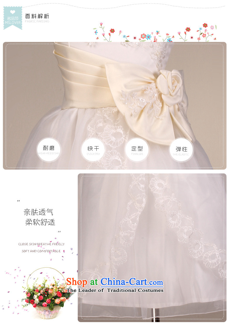  The lifting strap is luxury mslover bon bon skirt girls princess skirt children dance performances to dress wedding dress Flower Girls dress  code 9032 m 6 white picture, prices, brand platters! The elections are supplied in the national character of distribution, so action, buy now enjoy more preferential! As soon as possible.