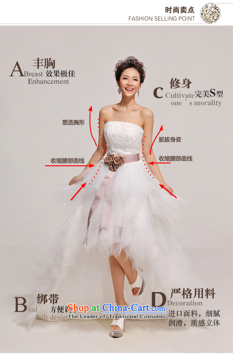 Doi m qi wedding photography Korean tail front stub long after wedding dresses 2014 new Korean tail wedding pictures, price XL white, brand platters! The elections are supplied in the national character of distribution, so action, buy now enjoy more preferential! As soon as possible.