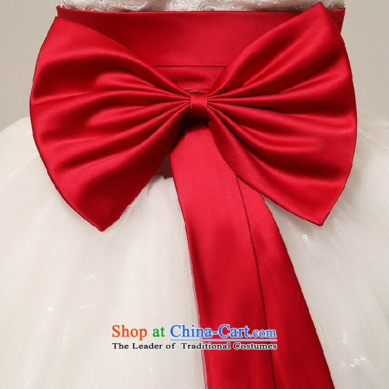 Doi m qi 2014 sweet bow tie straps align wiping the chest in marriages, wedding dresses wedding Snapshot New White S Demi Moor Qi , , , shopping on the Internet