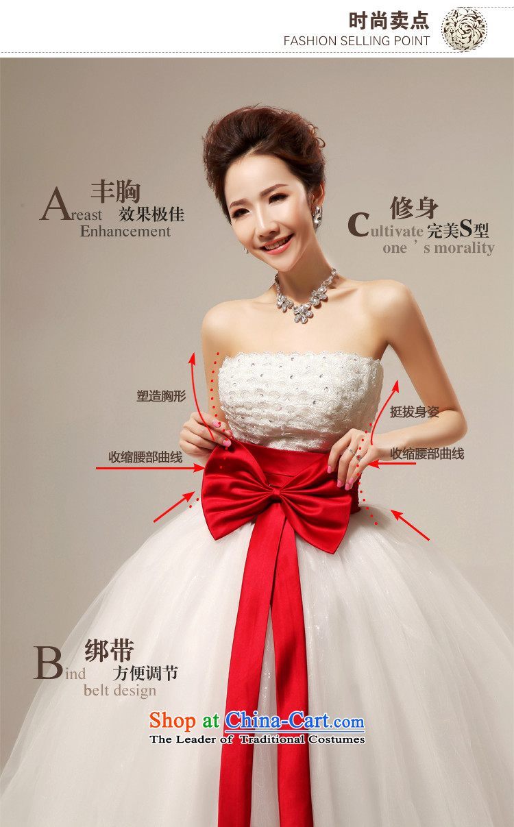 Doi m qi 2014 sweet bow tie straps align wiping the chest in marriages, wedding dresses wedding Snapshot New White S picture, prices, brand platters! The elections are supplied in the national character of distribution, so action, buy now enjoy more preferential! As soon as possible.