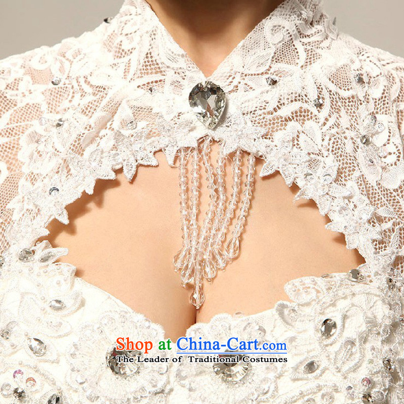 Doi m qi wedding dresses new 2014 Korean wedding snapshot on the princess drill lace zipper alignment of the funds from the wedding White M Demi Moor Qi , , , shopping on the Internet